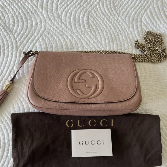 Gucci Soho Chain Crossbody Bag Medium - Picture 2 of 3